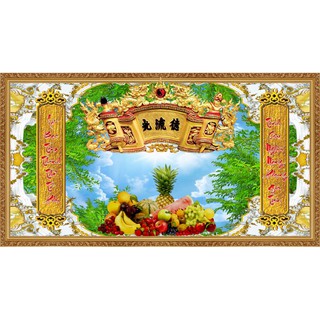 Tranh dán tường 3D Phòng thờ 80cm*1m2