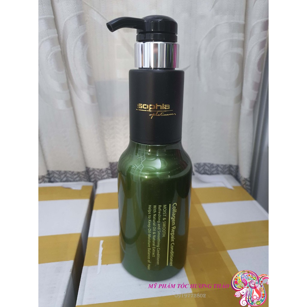 DẦU GỘI XẢ PHỤC HỒI TÓC COLLAGEN SOPHIA REPAIR 500ML