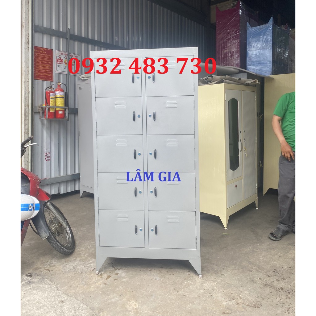 Tủ hồ sơ văn phòng bằng sắt giá tốt - HS10C-01