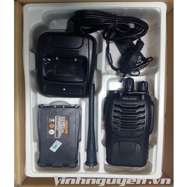 Bộ 3 Máy Bộ đàm KENWOOD TK608 + Tai nghe chuyen dụng
