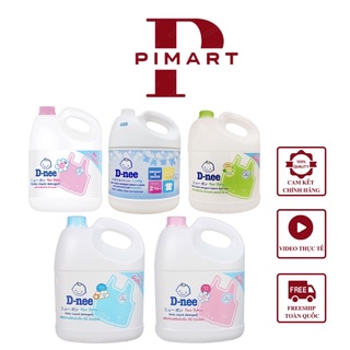 [CHÍNH HÃNG DNEE GIẶT XẢ] Nước giặt Dnee Thái Lan hàng nội địa can to 3000ml