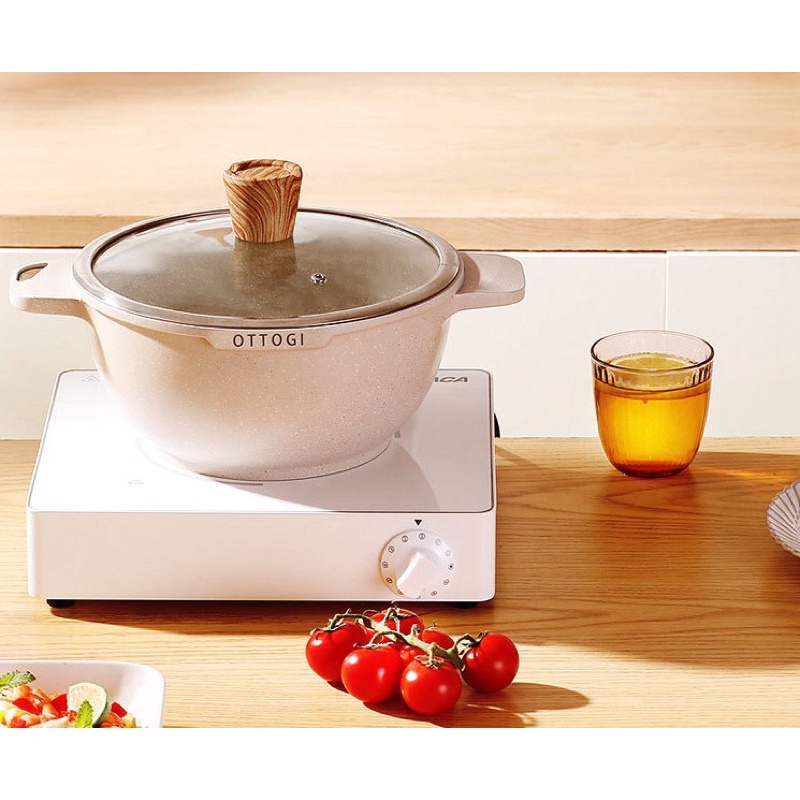 Nồi chống dính cao cấp Ottogi - siêu dày- sử dụng bếp từ - nồi luộc - nấu canh - hầm 20-24-28cm