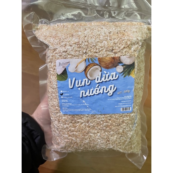vụn dừa nướng có đường