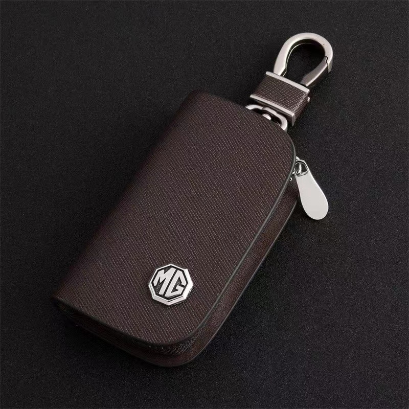 Ốp chìa khóa điều khiển từ xa bằng da thật cao cấp cho ZS MG HS MG GS mg3 mg5 mg6