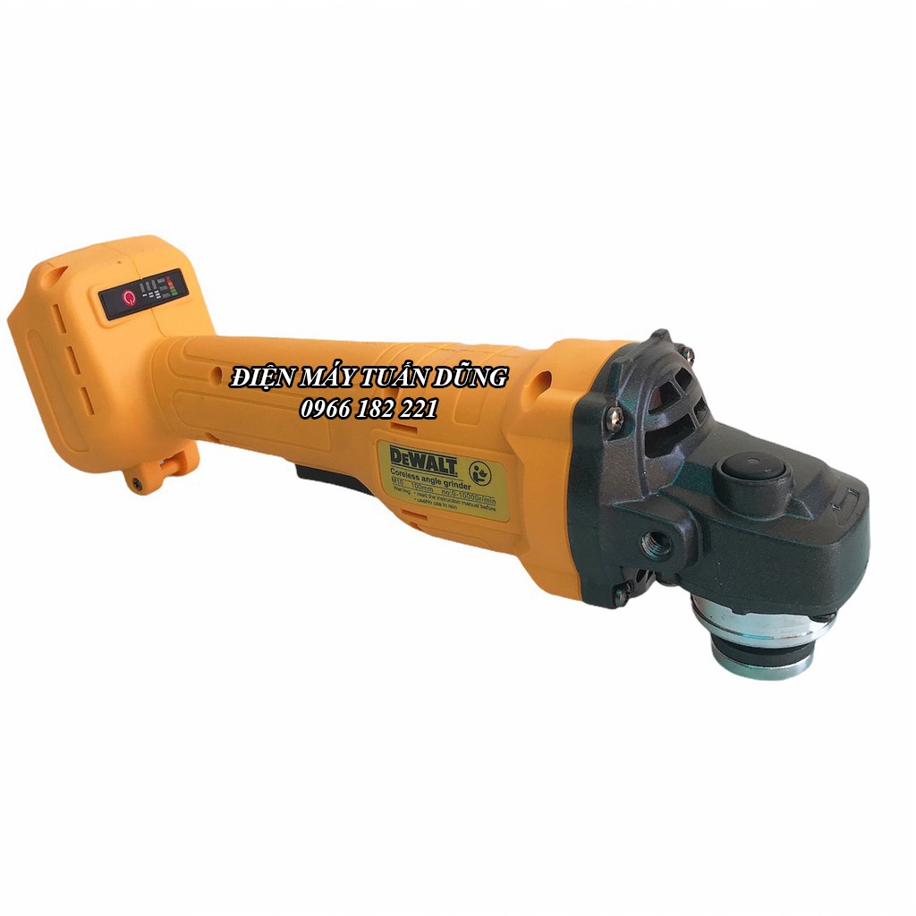 Thân máy mài dùng pin DeWalt, 100% dây đồng, Động cơ không chổi than