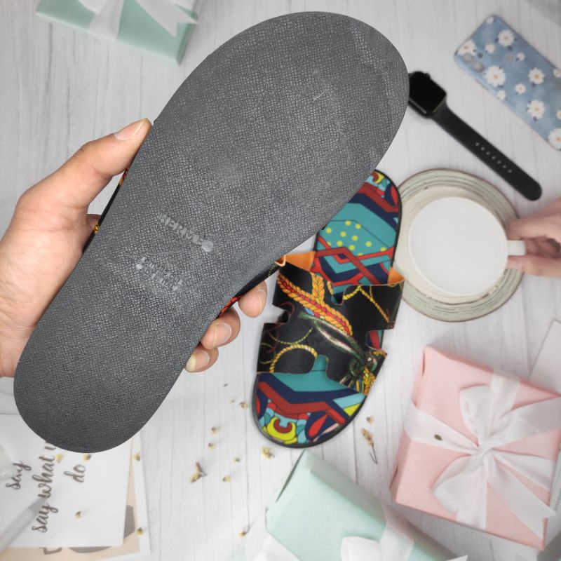 🔥HÀNG SIÊU CẤP🔥Dép lê HM, Dép chữ H hoa văn in 3D nam quai ngang mẫu mới 2022