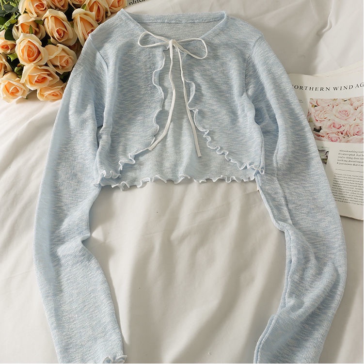 Áo Khoác cardigan Màu Sắc Đơn Giản Xinh Xắn Cho Nữ