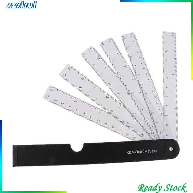 Thước Gấp Kèm 6 Cân Đo Dành Cho Kỹ Thuật