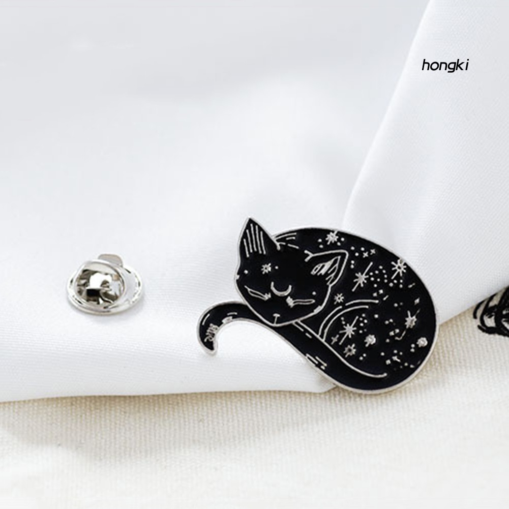 Ghim Cài Áo Hình Chú Mèo Dễ Thương Thời Trang Cho Nam Nữ