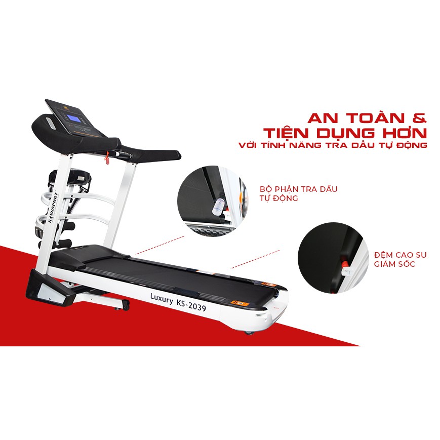 Máy Chạy Bộ Kingsport Luxury KS-2039 | BigBuy360 - bigbuy360.vn