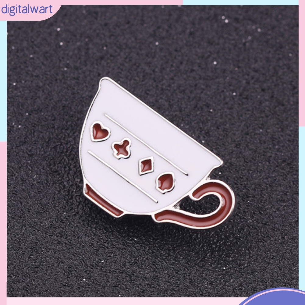 Ghim Cài Áo Hình Ấm Trà Và Tách Trà Độc Đáo Thời Trang Cho Nam Nữ