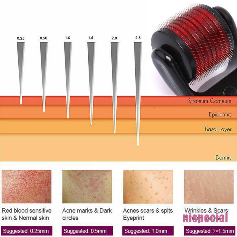 Cây Lăn Kim Chăm Sóc Da Mặt Kích Thước 0.25-2.0mm 540