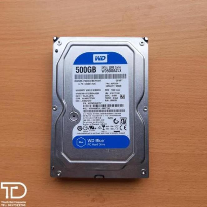 Ổ cứng máy tính 500GB bóc máy các loại Samsung, Seagate, Westen - Ổ cứng HDD 500GB SATA 2