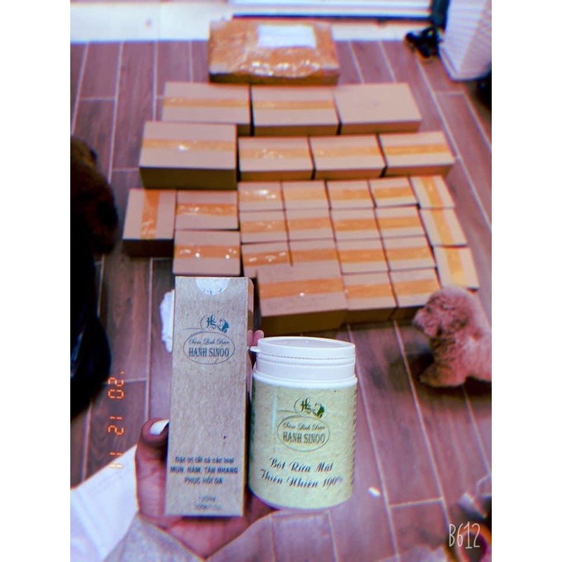 Bột rửa mặt thảo dược
