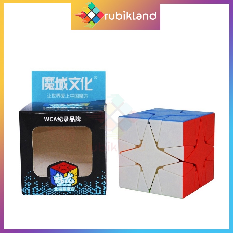 Rubik Biến Thể MFJS MeiLong Polaris Cube Stickerless Rubic Đồ Chơi Trí Tuệ Trẻ Em