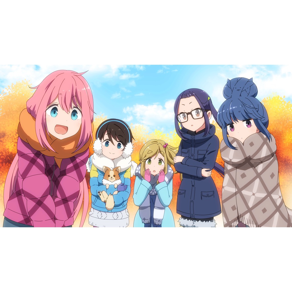 Poster ảnh Yuru camp Laid-Back Camp