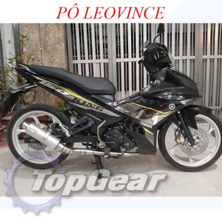 PÔ LEOVINCE BẠC INOX FULLBOX <TOPGEAR>