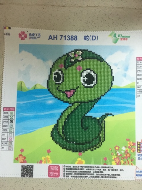 Tranh đính đá thành phẩm