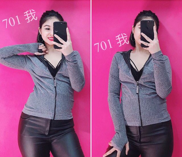 Áo khoác nữ tập thể thao, tập Gym, tập Yoga cao cấp [Mẫu Trơn] | BigBuy360 - bigbuy360.vn