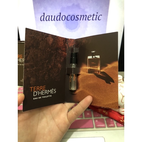 [ vial ] Nước hoa Herrmes Terre D'hermes EDT - Parfum - Vetiver 1.5ml | BigBuy360 - bigbuy360.vn