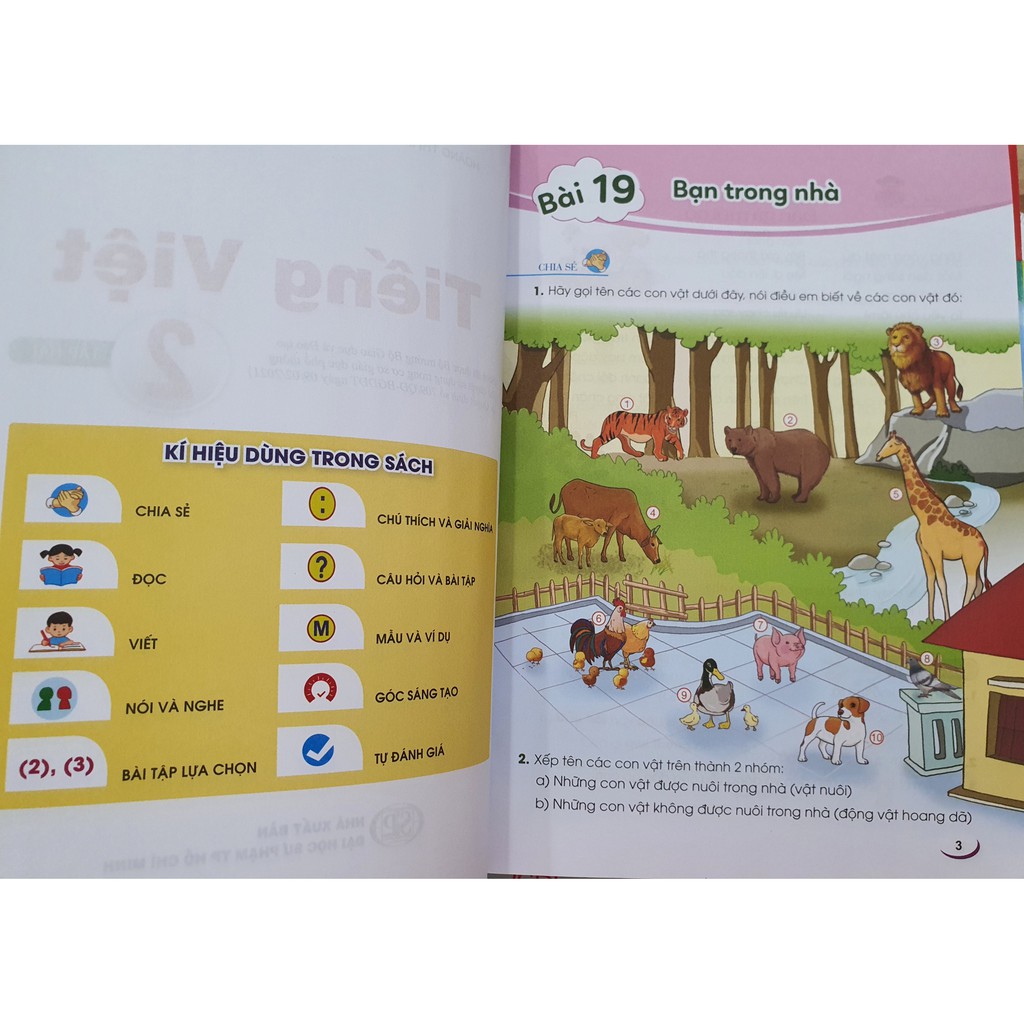 Sách Giáo Khoa Tiếng Việt 2 tập 2 - Cánh Diều (Kèm bao sách)