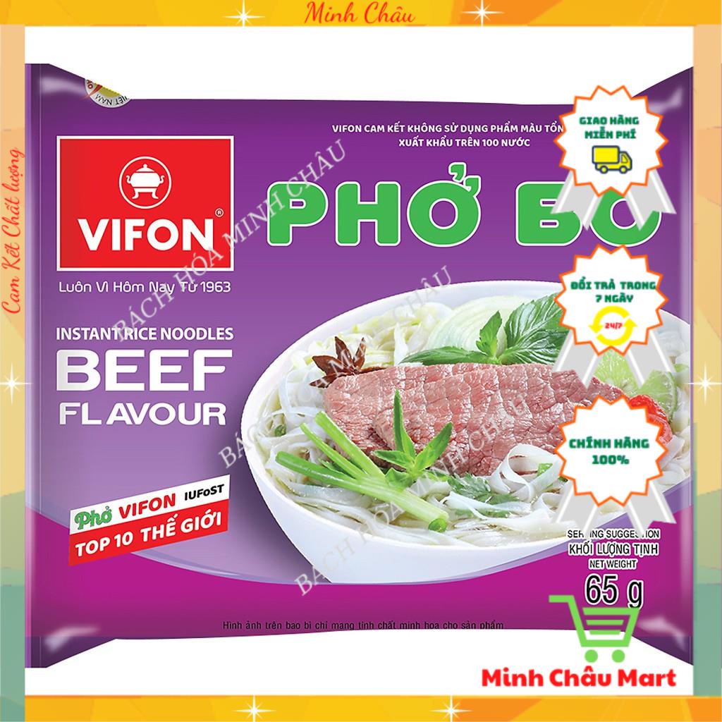 Phở Vifon Ăn Liền Có 2 Vị-Vị gà /Vị Bò