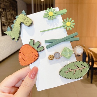 Set kẹp tóc Hàn Quốc mùa thu đông dễ thương