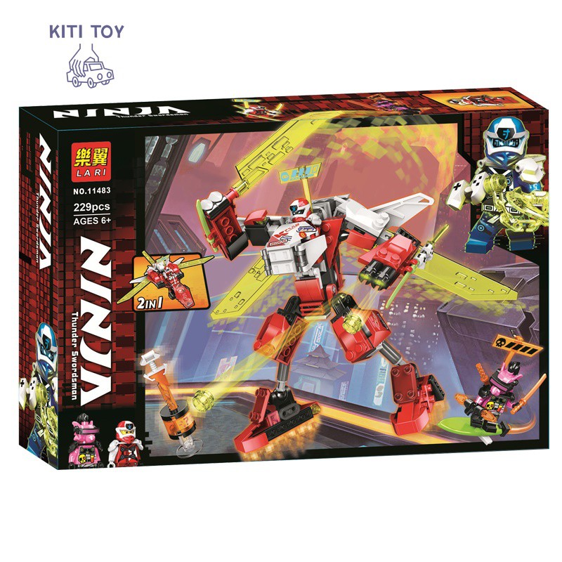 Lắp ráp Lari 11483 Samurai Kai Ninjago Season 12
