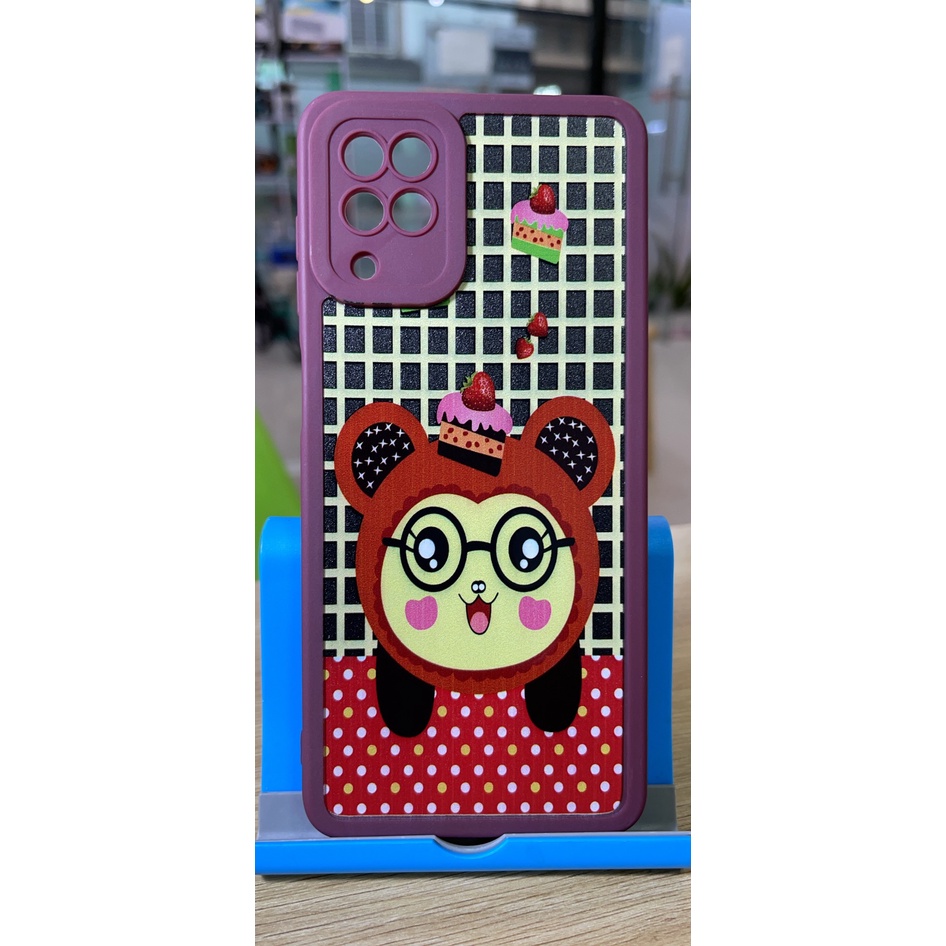 Ốp lưng samsung galaxy A12 dẻo TPU bảo vệ camera in hình siêu dễ thương