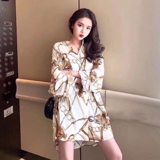 Áo sơ mi dáng dài