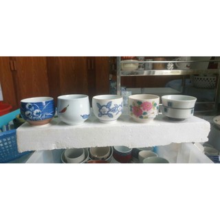 Combo ly gốm sứ làm chậu