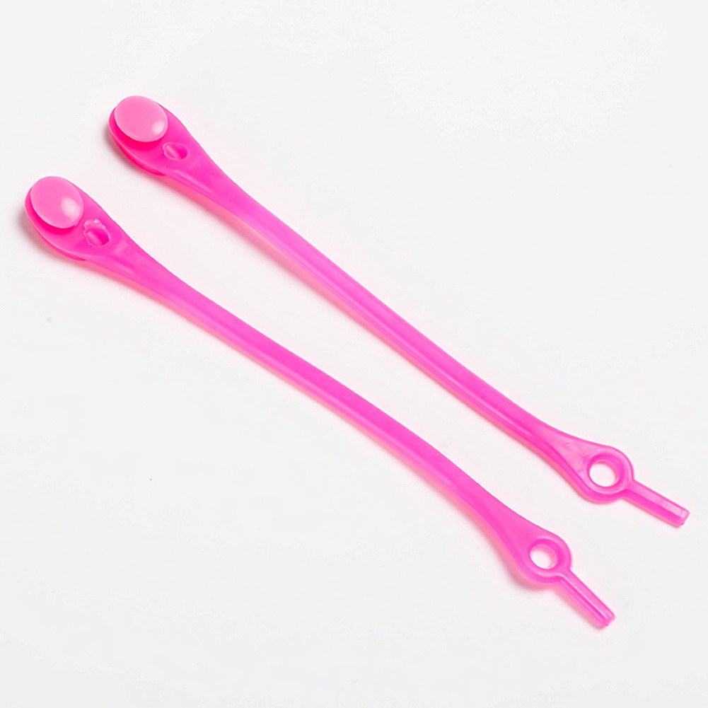 Dây Giày Thể Thao Bằng Cao Su Silicone Co Giãn Tốt Nhanh Khô Nhiều Màu Cho Nam Và Nữ