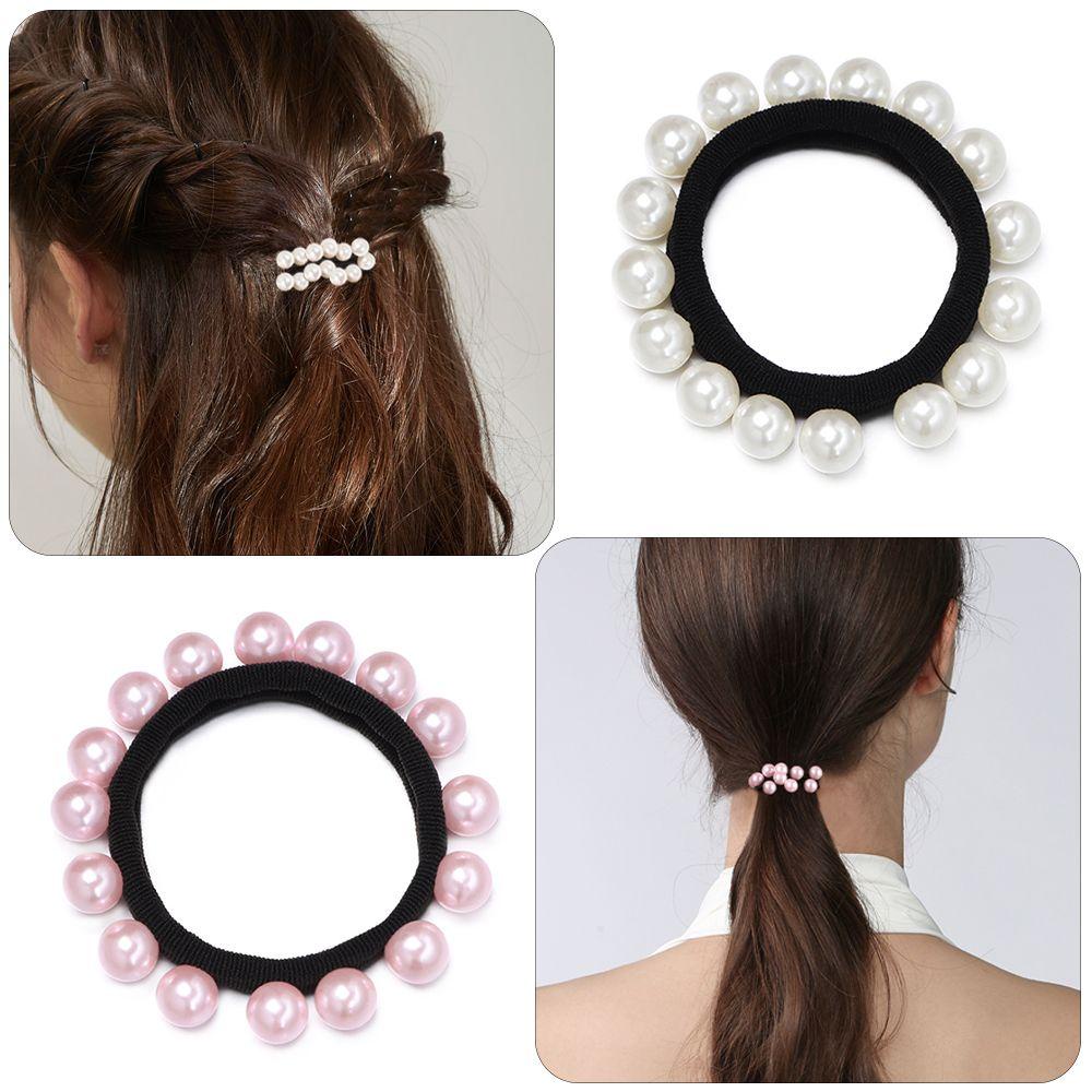 Zaijie24. Dây Cột Tóc Đuôi Ngựa Co Giãn Thời Trang