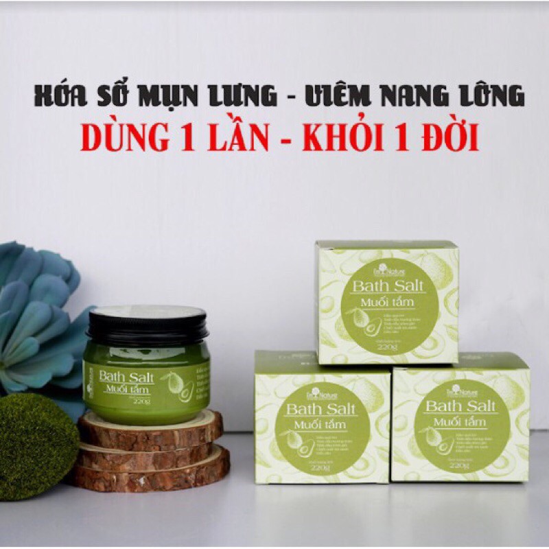 Muối Tắm Mụn Lưng Tinh Chất Thảo Mộc I’M Nature – 220G | BigBuy360 - bigbuy360.vn