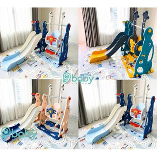 FREE SHIP !! Cầu trượt xích đu Hải cẩu 9BABY cho bé