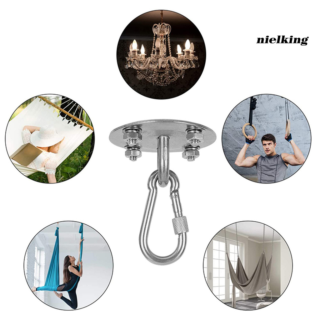 Bộ Móc Treo Võng Tập Yoga Bằng Thép Không Gỉ