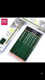 HỘP 12 CÂY BÚT CHÌ DELI 2B