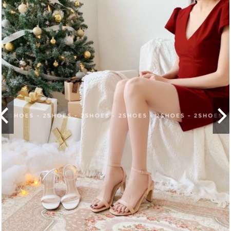Sandal nữ cao gót 7p quai mỏng thiết kế nhỏ gọn phù hợi cho các chị e dự tiệc siêu xinh M1