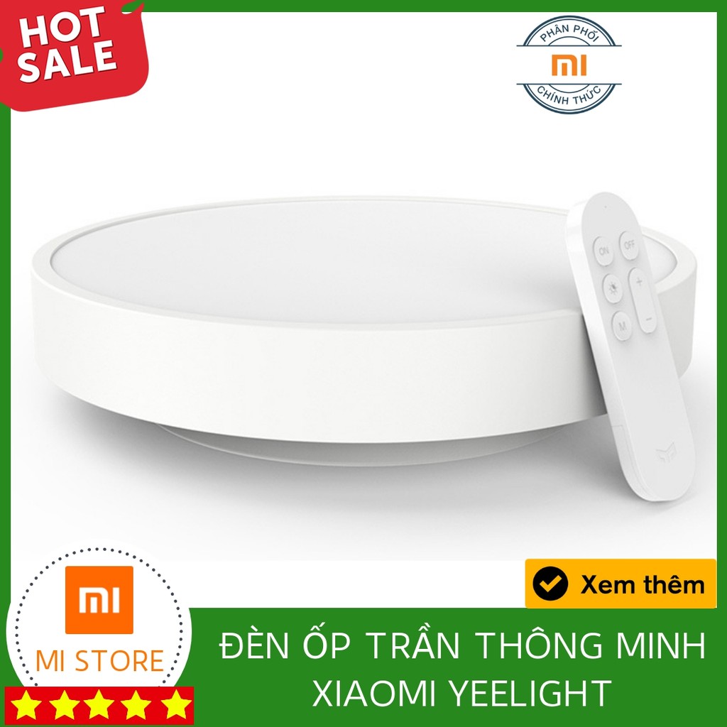 [FLASH SALE] ĐÈN ỐP TRẦN THÔNG MINH XIAOMI YEELIGHT TTE