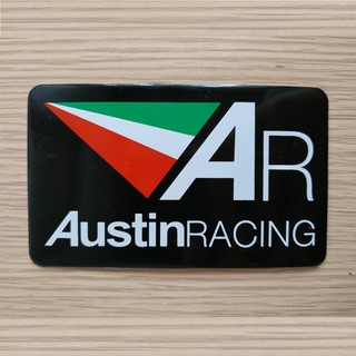 Tem nhôm dán Pô AR AustinRacing 10x6cm