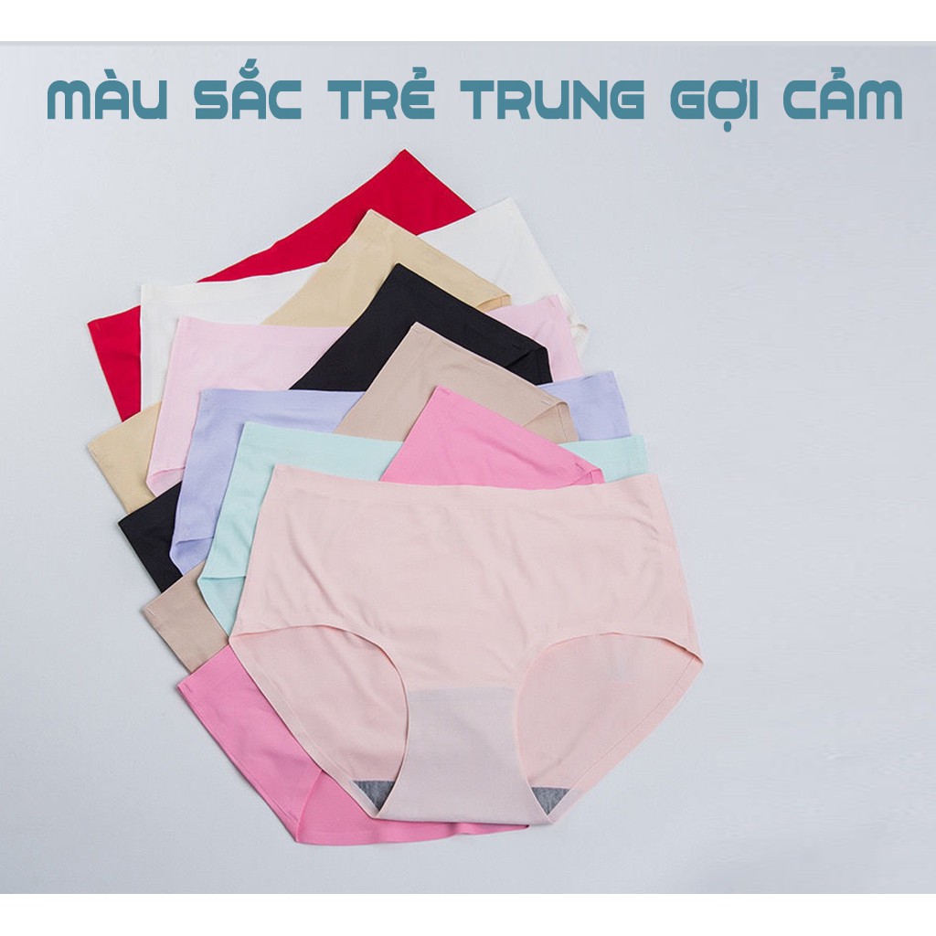 Quần Lót Nữ Đúc Su Thun Lạnh Không Đường May Cao Cấp Hàng Loại I Nikendo QL4 | BigBuy360 - bigbuy360.vn