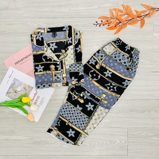 Đồ bộ mặc nhà - pijama lửng lụa thái cao cấp t02/2022