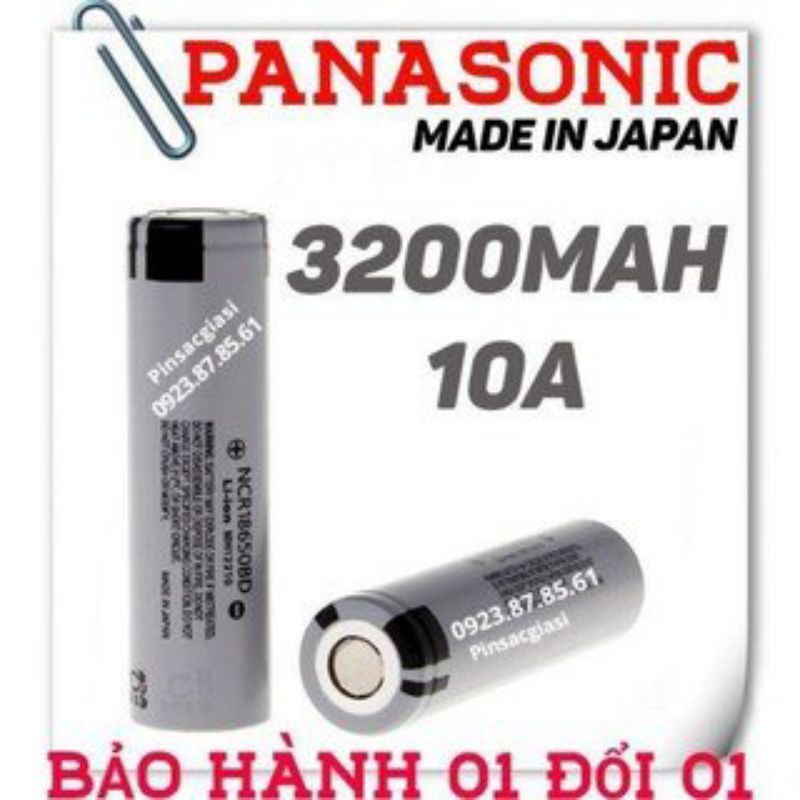 Pin 18650 Panasonic 3200mah JAPAN