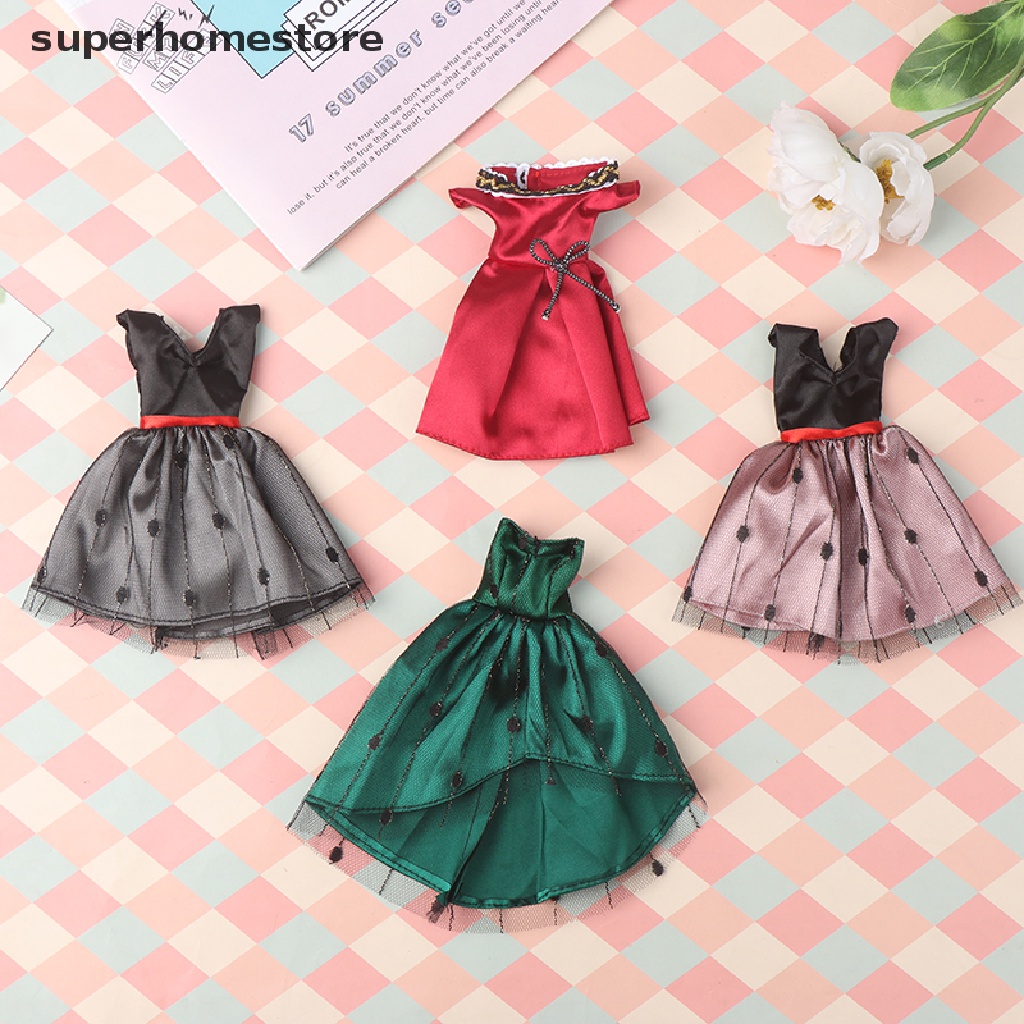 Đầm Đồ Chơi Búp Bê 30cm Tỷ Lệ 1 / 6 Thời Trang