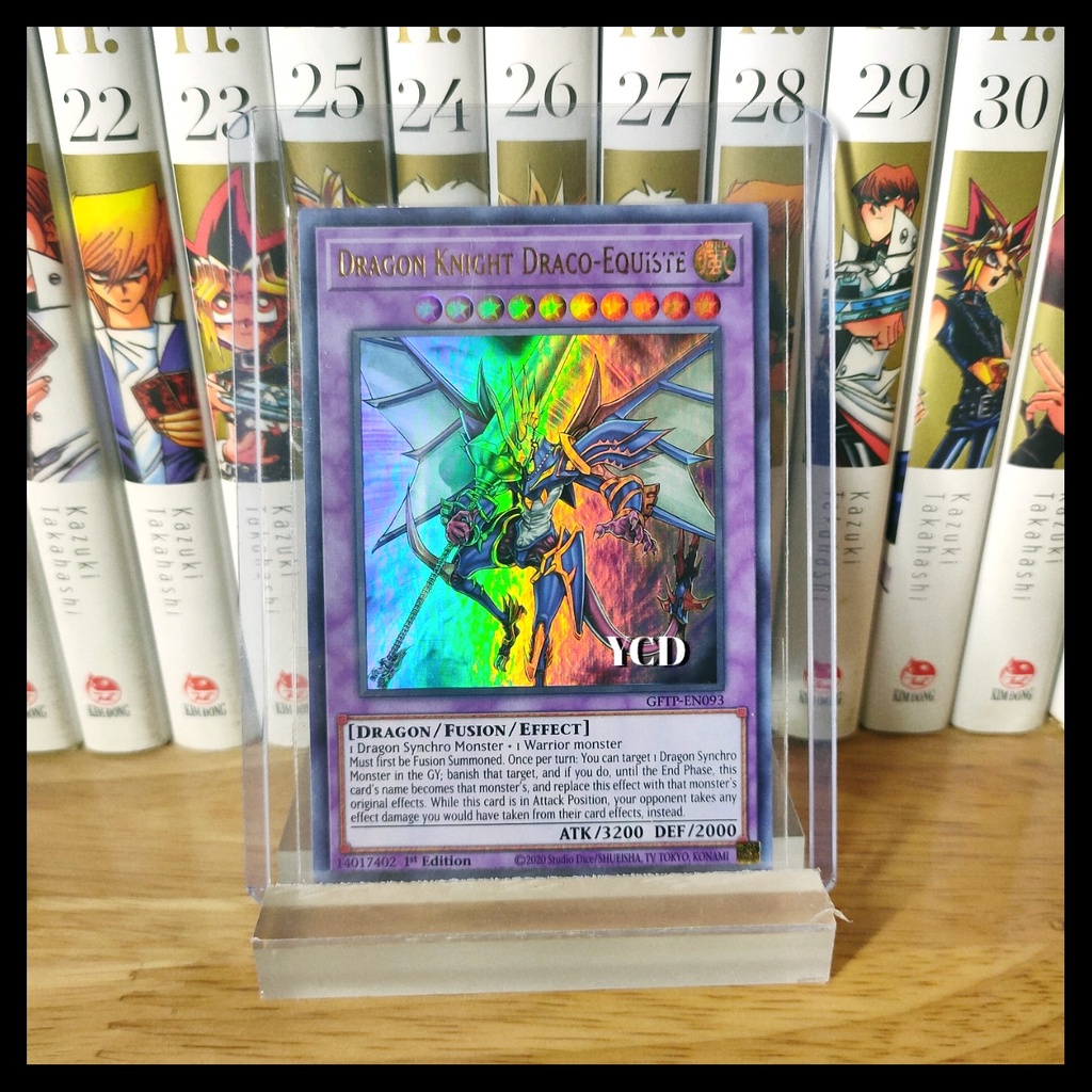 Thẻ bài yugioh chính hãng Dragon Knight Draco-Equiste – Ultra Rare