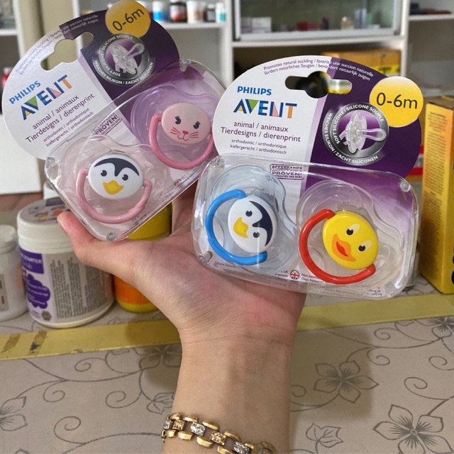Set 2 Núm ti giả Avent Úc