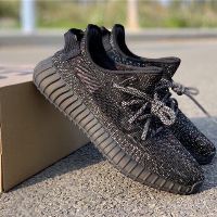 [Hàng sẵn + Full box] Giày Sneaker Yz350 Đem Full phản quang