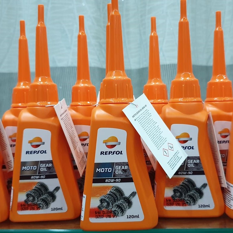 Nhớt hộp số cao cấp Repsol Moto Gear Oil 80W90 120ml