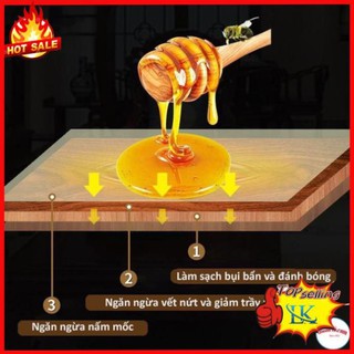 [FREESHIP XTRA] ĐÁNH BÓNG SÀN GỖ SÁP ONG BEEWAX