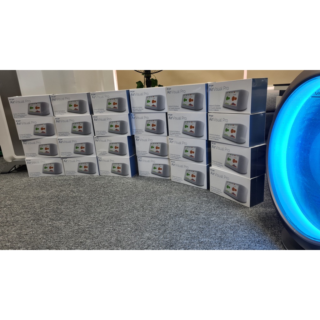 Máy đo chất lượng không khí IQAir AirVisual Pro - Thụy Sĩ